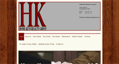 Desktop Screenshot of homekeysrealtygroup.com